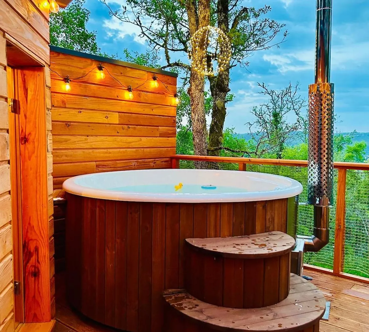 La Cabane Du Prestadou - Bain Nordique Et Sauna Arcambal