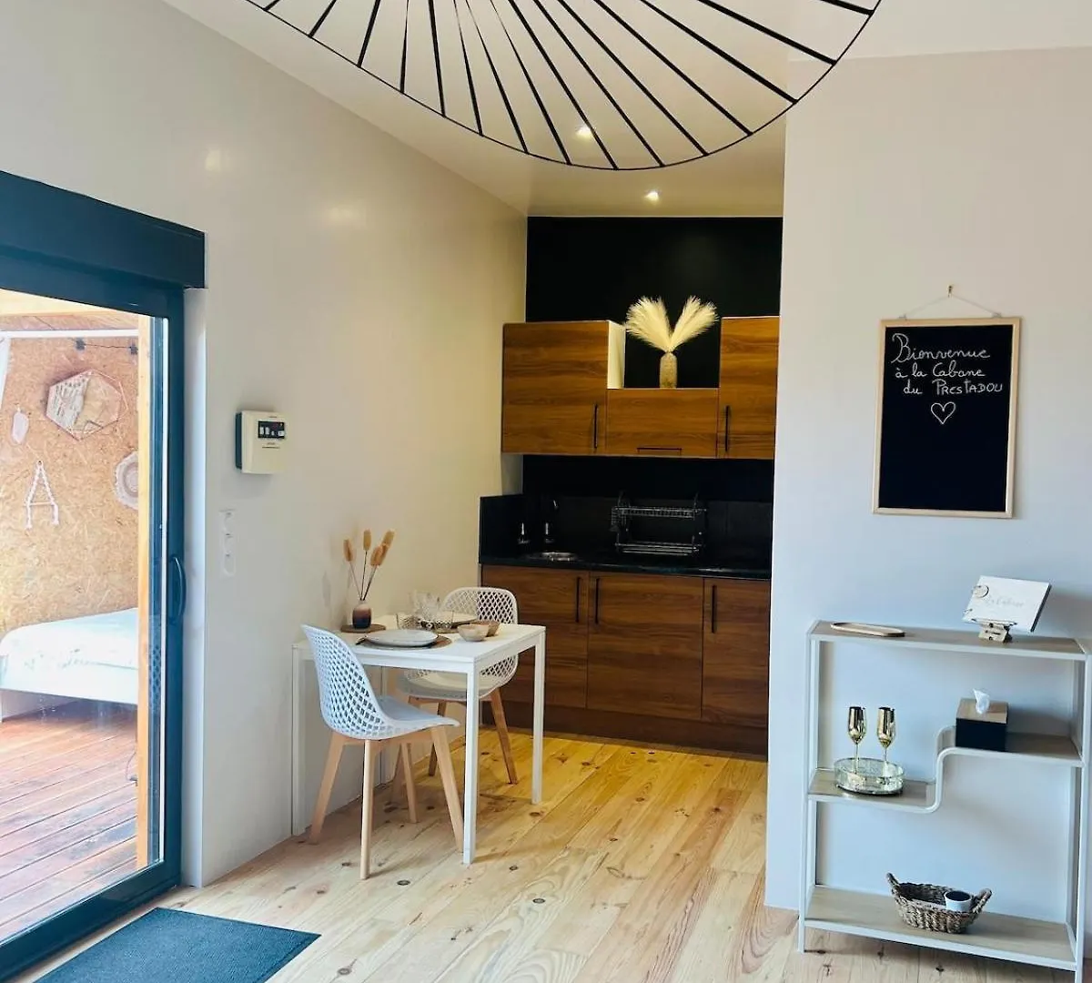 La Cabane Du Prestadou - Bain Nordique Et Sauna Arcambal Apartment
