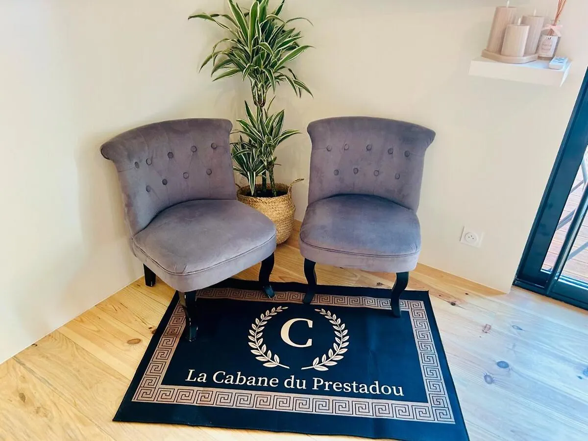 La Cabane Du Prestadou - Bain Nordique Et Sauna Arcambal Apartment